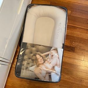 DockATot Deluxe+ Dock with Cloud Grey Cover - $125